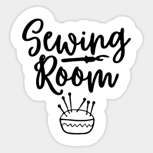 Sewing Room Sticker